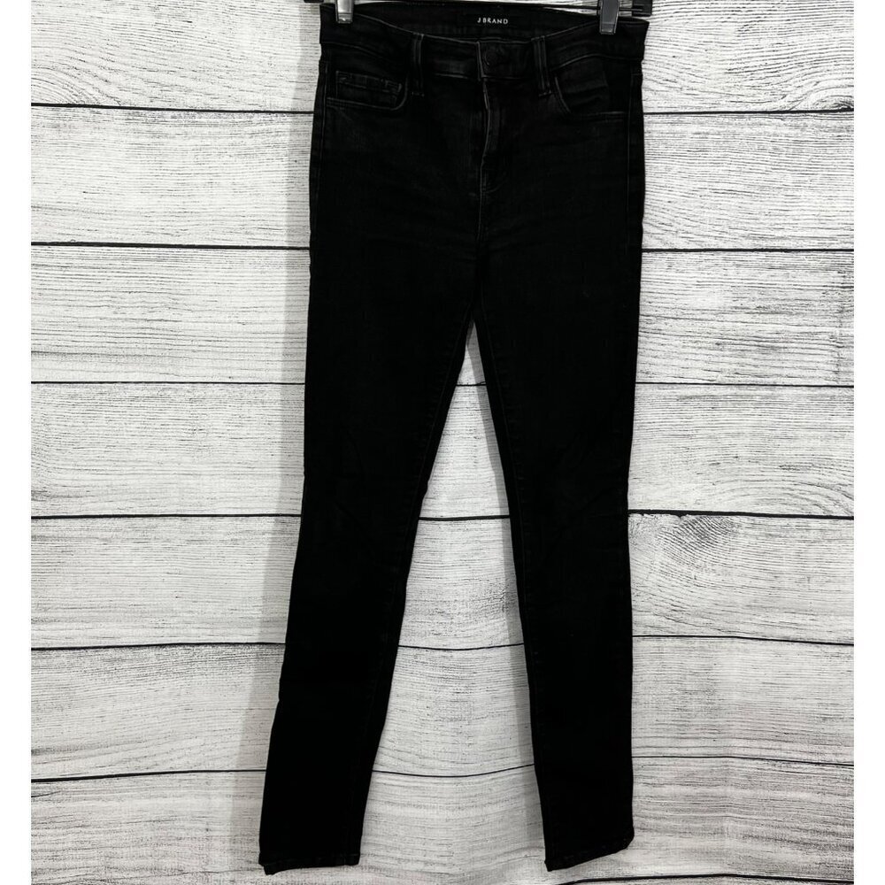 J Brand Black Skinny Leg Jeans, Size 24